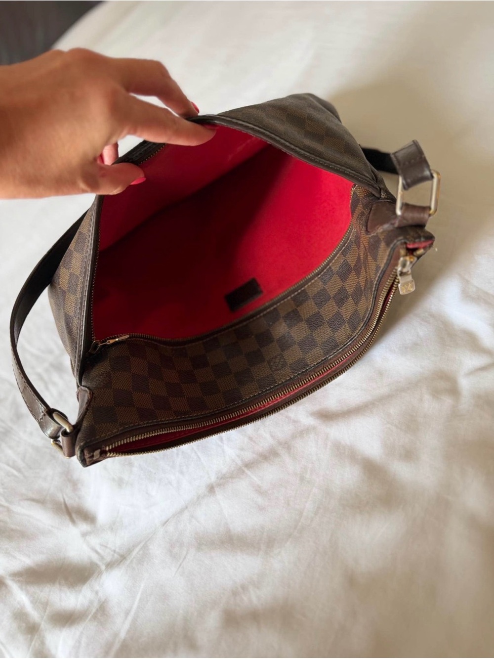 Louis Vuitton Bloomsbury Checker Canvas Crossbody - Picture 4 of 6